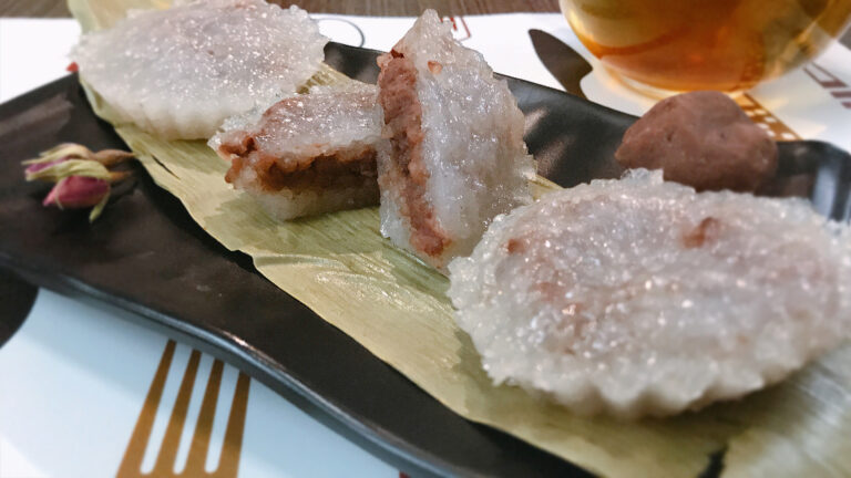 紅豆西米糕 Sago Crystal Cake with Red Bean Paste Recipe| 8個步驟 簡易食譜 6 紅豆西米糕