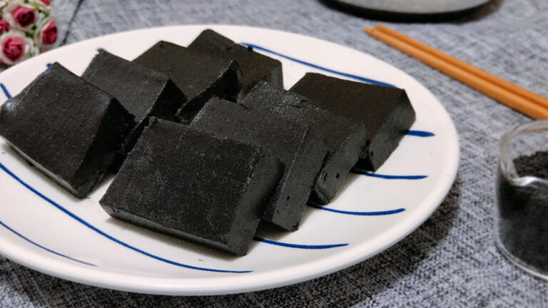 黑芝麻糕