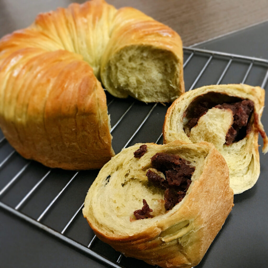 毛線球麵包 Matcha Wool Roll Bread Recipe| 8個步驟 簡易食譜 2 毛線球麵包